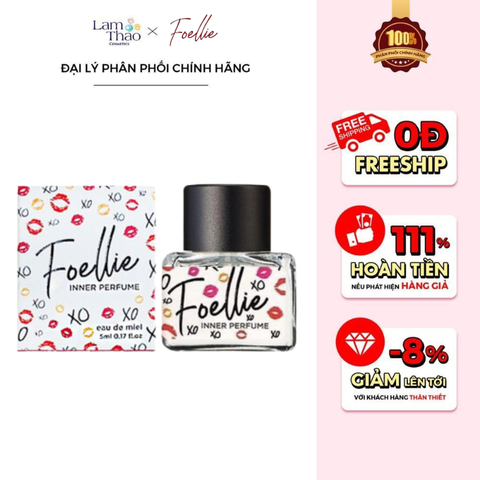  Nước Hoa Vùng Kín Foellie Eau De Miel Inner Perfume 