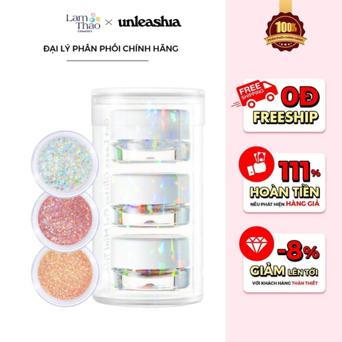  Nhũ Mắt Unleashia Get Loose Glitter Gel Mini 
