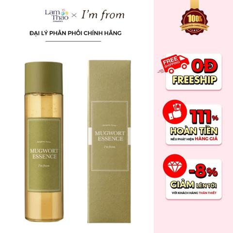  Tinh Chất Làm Dịu & Phục Hồi Da Tổn Thương I'm From Mugwort Essence 