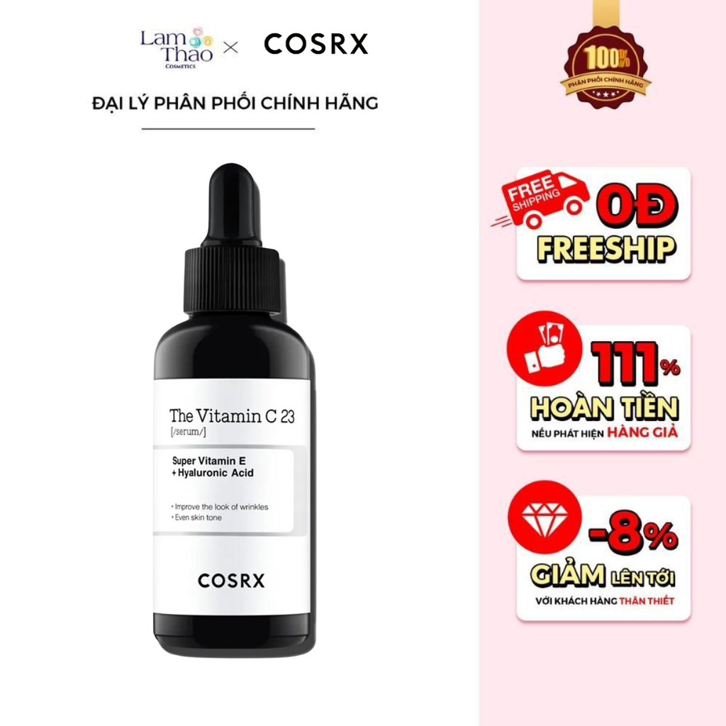 Tinh Chất Dưỡng Sáng Da Mờ Thâm Nám Cosrx The Vitamin C 23 Serum