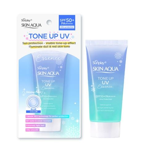  Tinh Chất Chống Nắng Hiệu Chỉnh Sắc Da Sunplay Skin Aqua Tone Up UV Essence Blue 