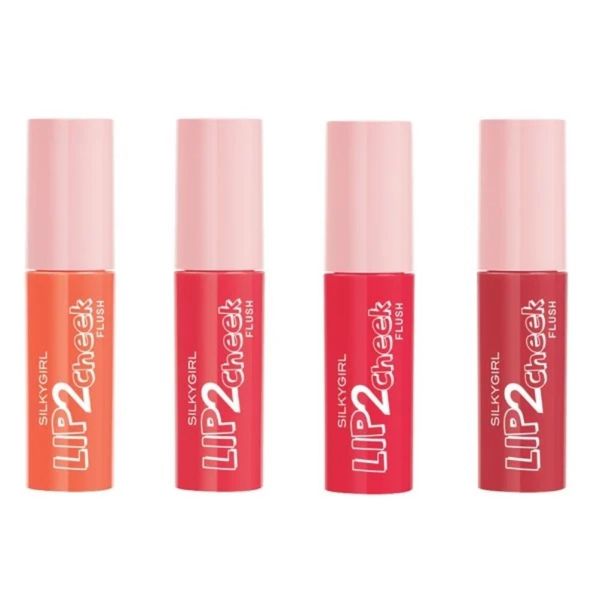 Son Kem Lì Mịn Môi 2in1 Silkygirl Lip 2 Cheek Flush