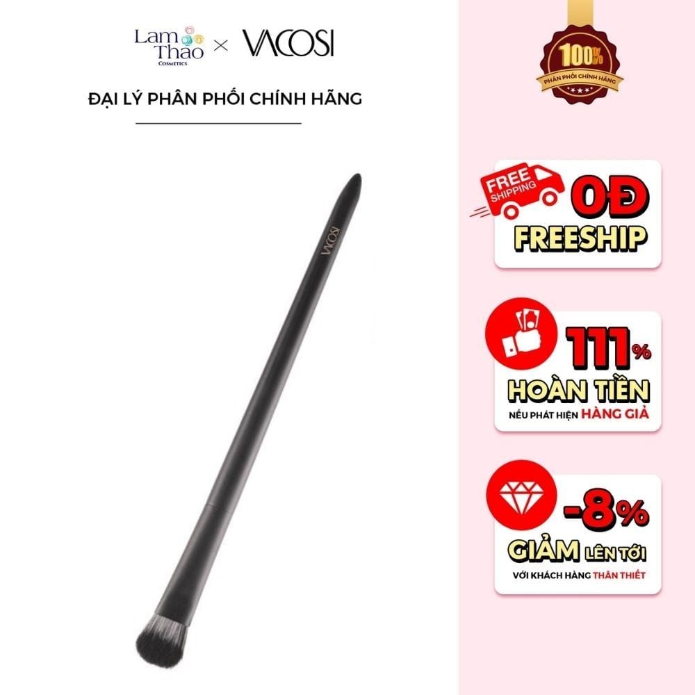 Cọ Che Khuyết Điểm Đầu Xéo Vacosi Finger Concealer Brush