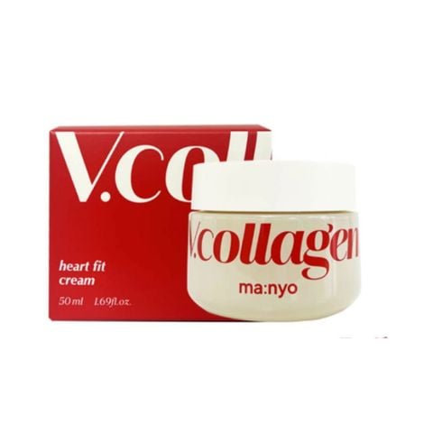  Kem Dưỡng Da Ngăn Ngừa Lão Hoá Manyo VCollagen Heart Fit Cream 