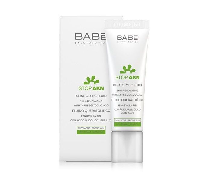 [Mua SP BABE Fullsize tặng 02 Kem dưỡng Stop AKN Mattifying Moisturiser 2ml] Tẩy Tế Bào Chết Chuyên Sâu Laboratorios BABE Stop AKN Keratolytic Fluid