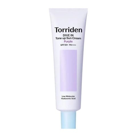  Kem Chống Nắng Nâng Tone Torriden Dive In Tone Up Sun Cream Purple SPF 50+ PA++++ 