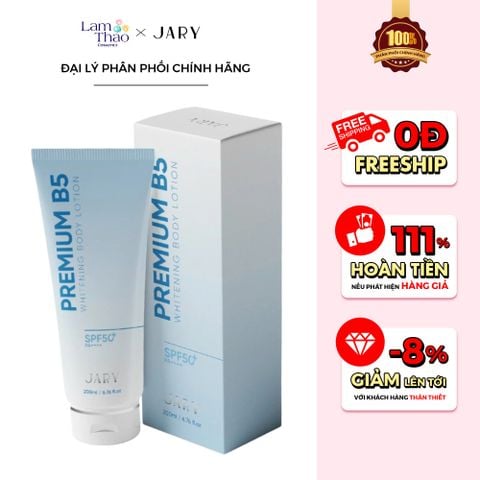  [DEAL SỐC 01.01 - 04.01] Kem Dưỡng Trắng Da Body B5 Jary Premium B5 Whitening Body Lotion 