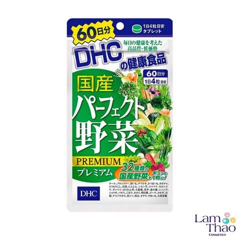  Viên Uống Rau Củ Nhật DHC Perfect Vegetable Premium 