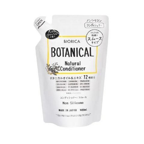  [TẶNG BÌNH CHIẾT BIORICA] Dầu Xả Thực Vật Không Silicon Biorica Botanical Natural Conditoner Non Silicone 