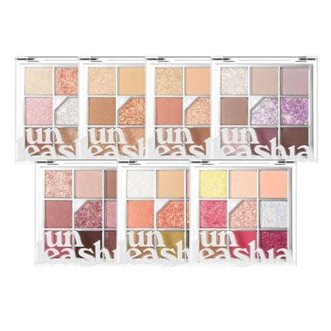  Bảng Phấn Mắt 9 Ô Unleashia Glitterpedia Eye Palette 