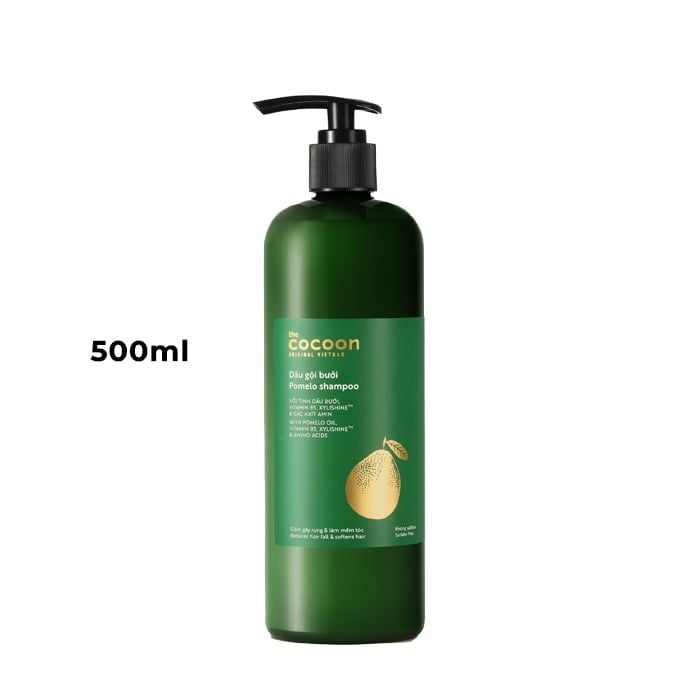 Dầu Gội Bưởi Giảm Gãy Rụng Tóc Cocoon Pomelo Shampoo