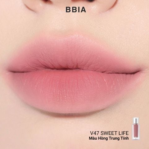  Son Kem Lì BBIA Last Velvet Tint MLBB Edition 