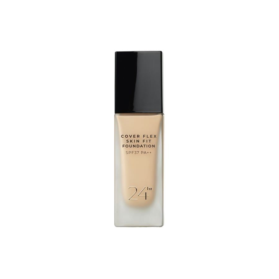 Kem Nền Che Khuyết Điểm Lâu Trôi BOM Cover Flex Skin Fit Foundation SPF 37 PA++ 30ml