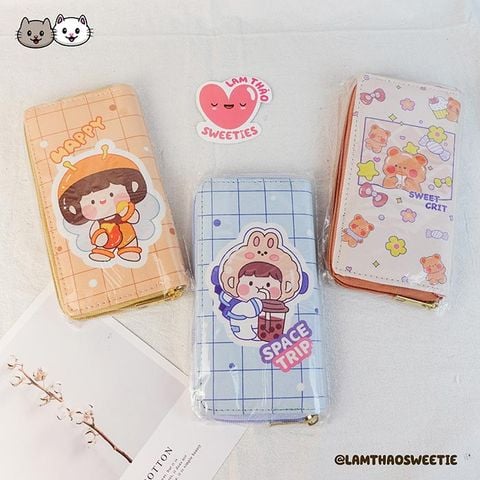  Ví Tiền Dài Cute 