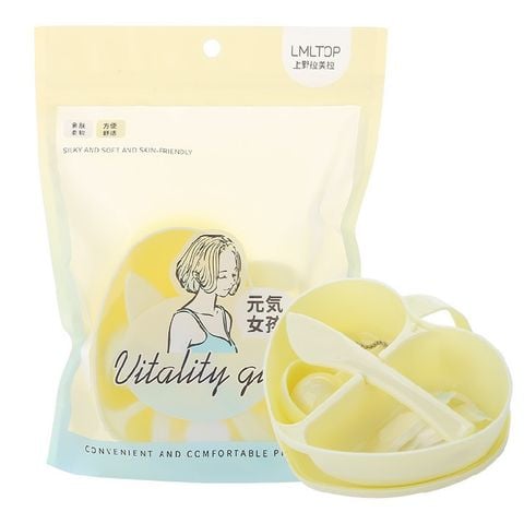  Bộ Dụng Cụ Trộn, Đắp Mặt Nạ Hình Trái Tim LML TOP 