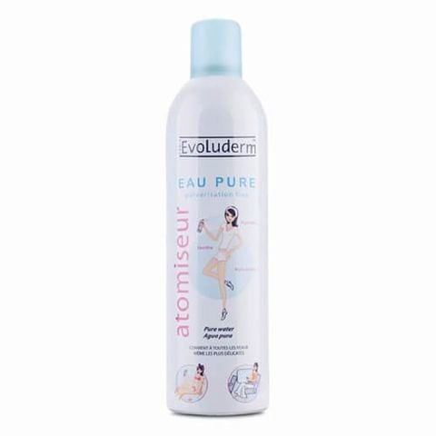  Xịt Khoáng Cấp Ẩm Làm Dịu Da Evoluderm Atomiseur Eau Pure 
