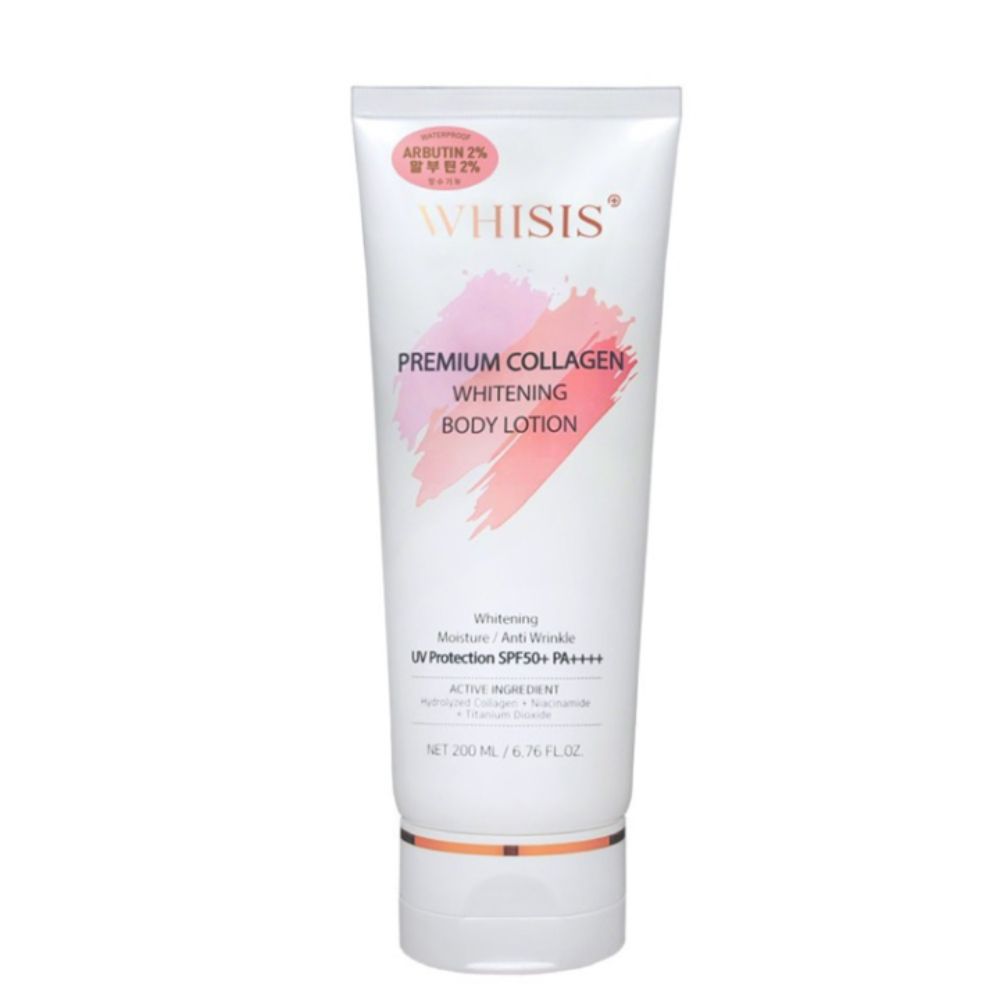 Kem Dưỡng Thể Chống Nắng Toàn Thân Whisis Premium Collagen Whitening Lotion