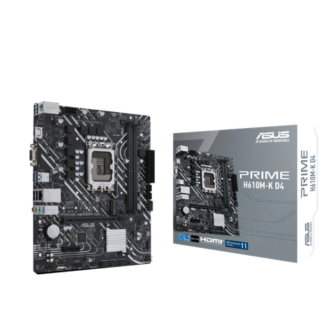  Mainboard ASUS PRIME H610M-K D4-CSM 