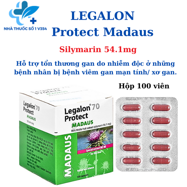 legalon sylymarin thuốc điều trị viêm gan