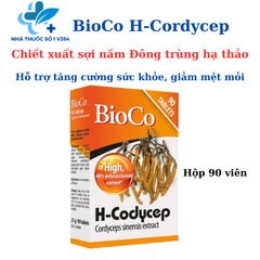 BioCo H-Cordycep - Nấm Đông trùng hạ thảo- Hỗ trợ tăng cường sức khỏe, giảm mệt mỏi