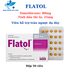 Flatol - Viên hỗ trợ trào ngược dạ dày
