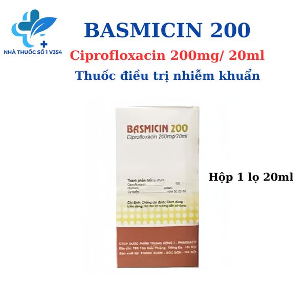 Basmicin 200 - Thuốc điều trị nhiễm khuẩn