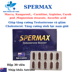 Spermax - Viên uống Tăng cường sinh lực nam giới