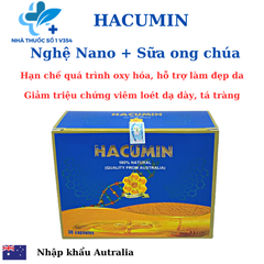 Hacumin - Nghệ Nanno kết hợp Sữa ong chúa