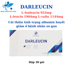 Thuốc Darleucin cải thiện tình trạng albumin ở người suy gan