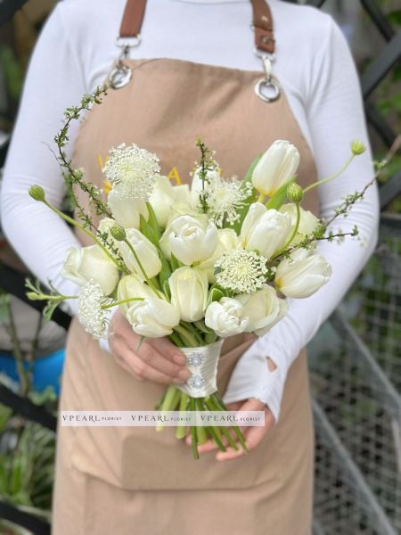  HCD - Hoa cô dâu Tulip Hà Lan 