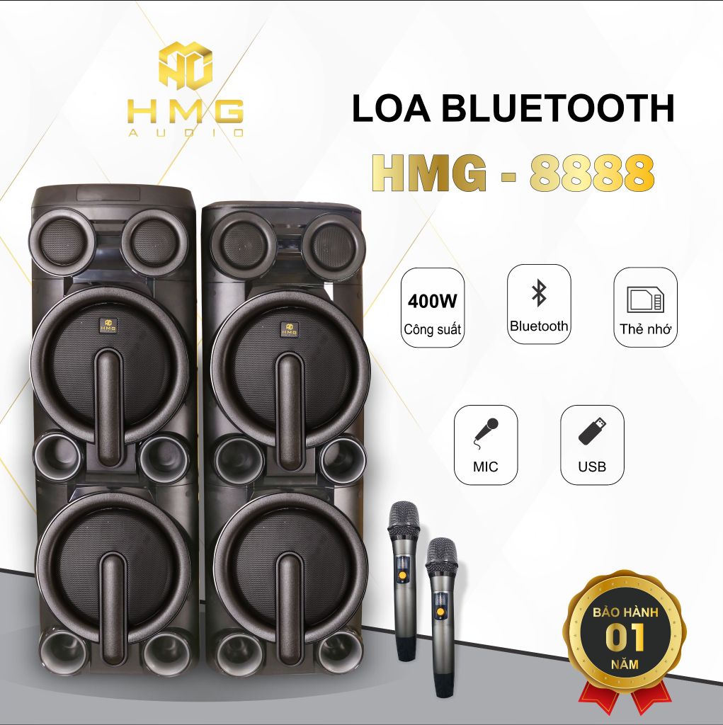 Loa bluetooth karaoke HMG-8888