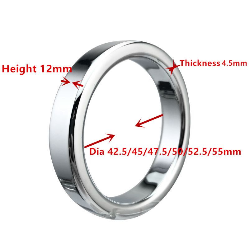 Vòng đeo dương vật, inox 304 bản To dẹp cực đẹp và sexy