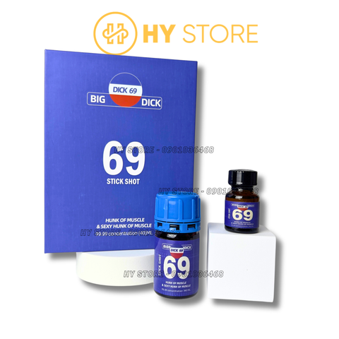 Set combo Popper BIG DICK 69 phiên bản cao cấp - 50ml