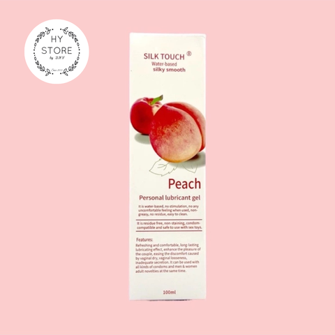 Gel bôi trơn chính hãng Silk Touch, hương Đào 100mil