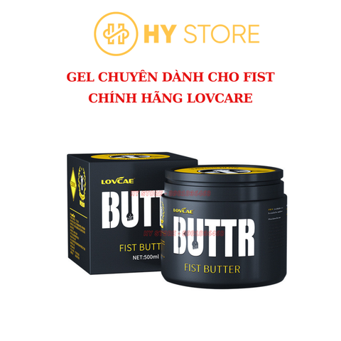 Gel bôi trơn BUTTER dạng hũ, chuyên dụng cho Fist