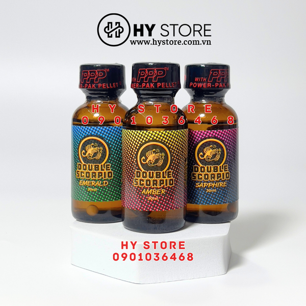 Popper Double Scorpio Amber - 30ml