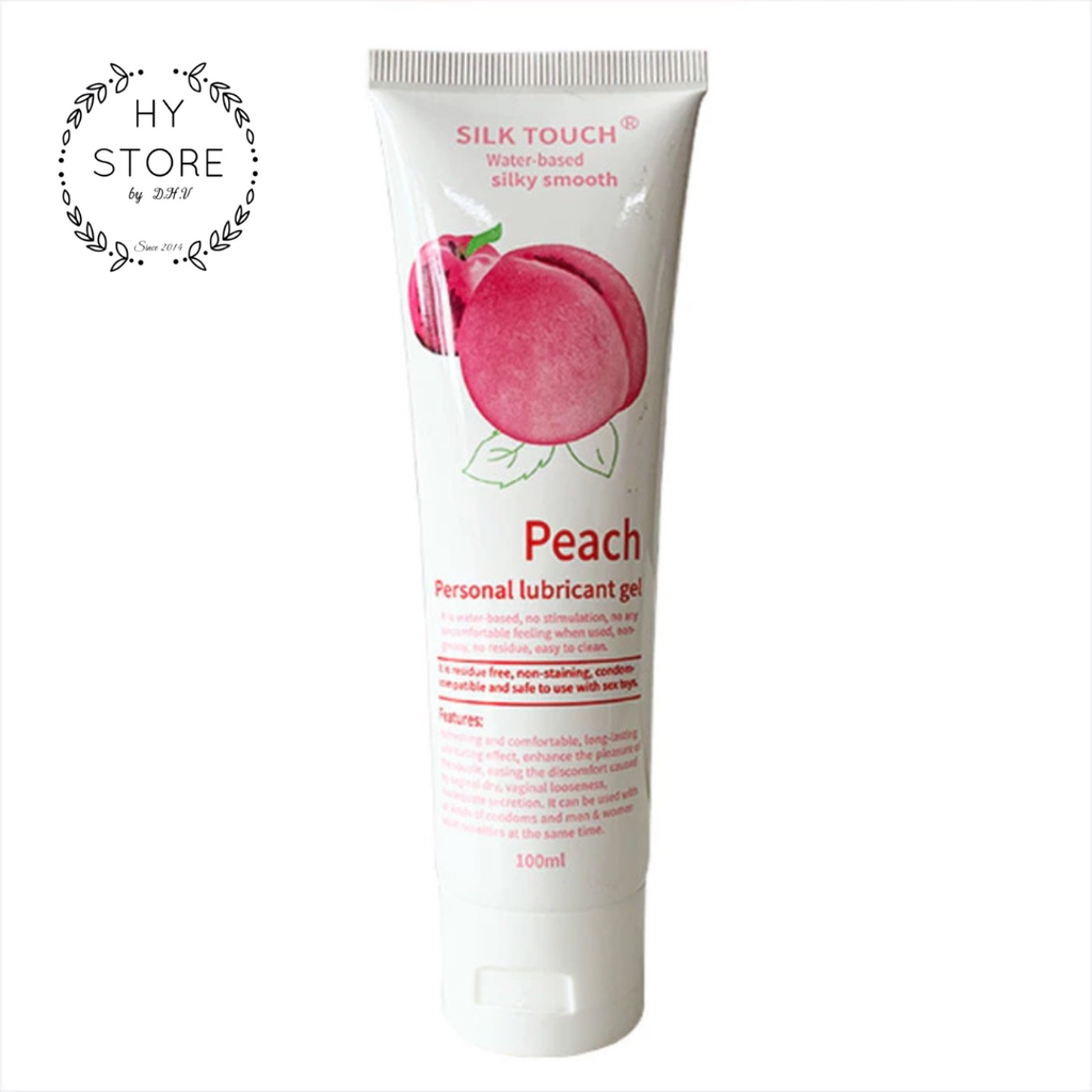 Gel bôi trơn chính hãng Silk Touch, hương Đào 100mil