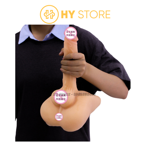 Mông giả Nam silicone nguyên khối cao cấp, có dương vật loại to