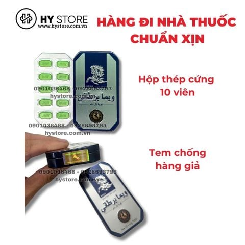 Viên Uống Cường Dương Ngựa Thái Chính Hãng Hộp 10v - 2025