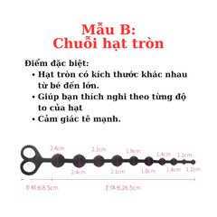 Plug Chuỗi Hạt Massage Hậu Môn – Bộ Sưu Tập Nhiều Kích Thước & Kiểu Dáng