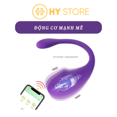 Plug rung hình tinh trùng, điều khiển từ xa bằng app Love Spouse