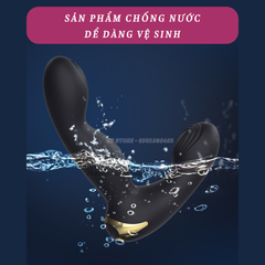 Plug rung hậu môn kích thích điểm G, nhiều chế độ rung có điều khiển từ xa