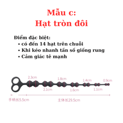 Plug Chuỗi Hạt Massage Hậu Môn – Bộ Sưu Tập Nhiều Kích Thước & Kiểu Dáng
