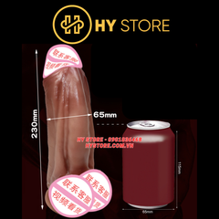 [23.5*6.6cm] Dương vật giả (Dildo), silicone cao cấp size to