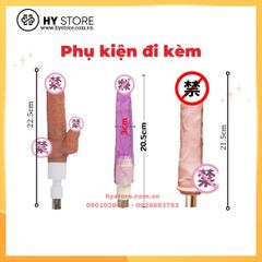 [FUCK MACHINE] - Máy làm tình tự động thế hệ mới, sử dụng điều khiển từ xa tiện lợi