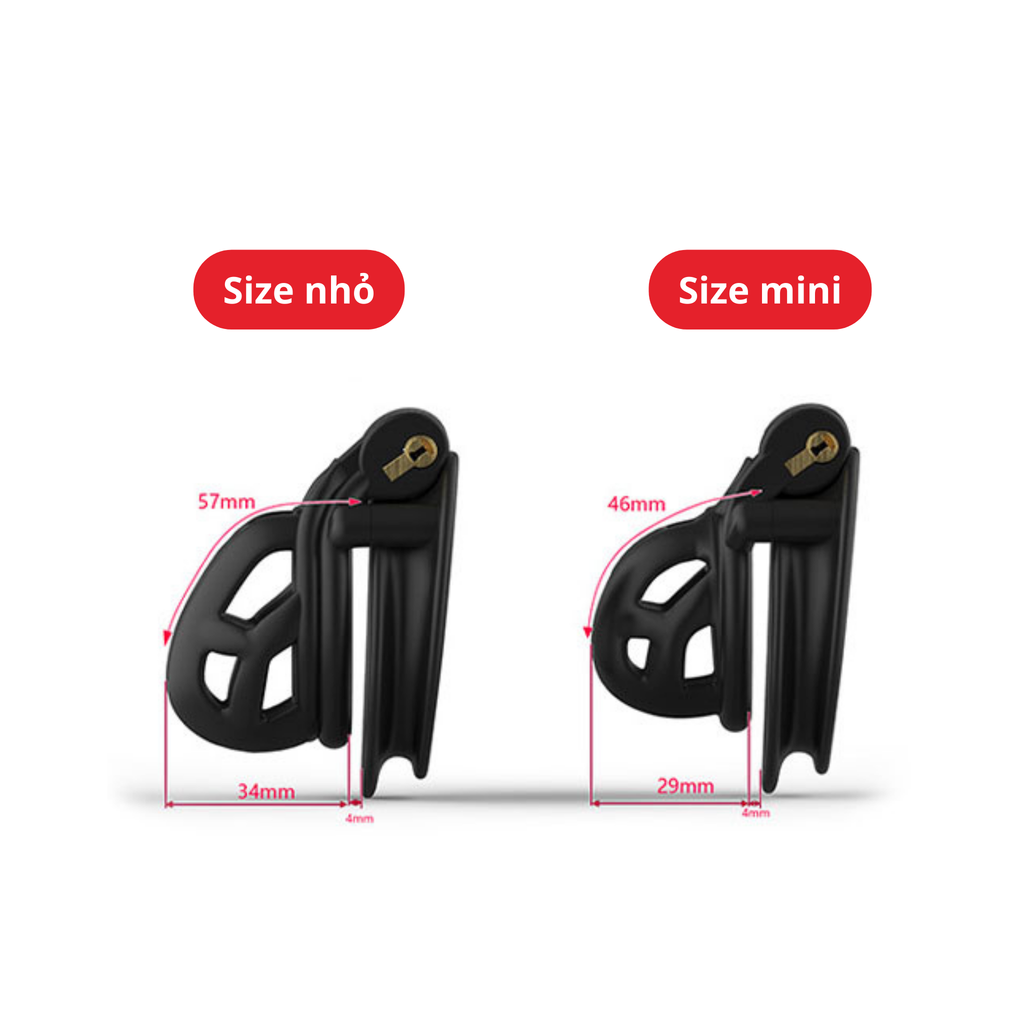 [Bản nâng cấp] Khoá Dương Vật 3D Cobra 3.0 - Thiết Kế Hiện Đại, An Toàn & Thoải Mái