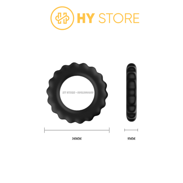 Vòng đeo TITAN Cock Ring Silicone Co Giãn, Hỗ trợ Tăng Cường Sinh Lý Nam, Kéo Dài Thời Gian (Set 3 cái)
