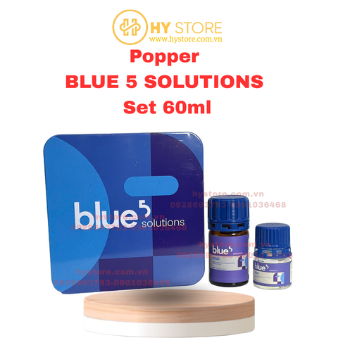 Set Combo Popper Cao cấp Blue5 Solutions - 60ml