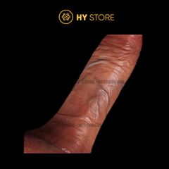 [16x3,4cm và 18x3,7cm] Dương vật giả silicone cao cấp Junman