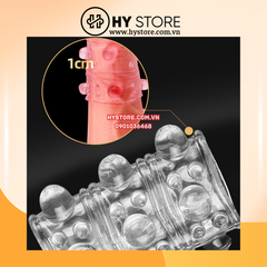 Đôn Silicone Có Gai Và Bi, Giúp Tăng Kích Thước - Khoái Cảm